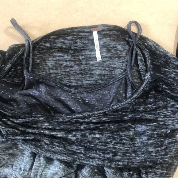 Free People Gray/Black cute Dress size XS - Picture 10 of 10